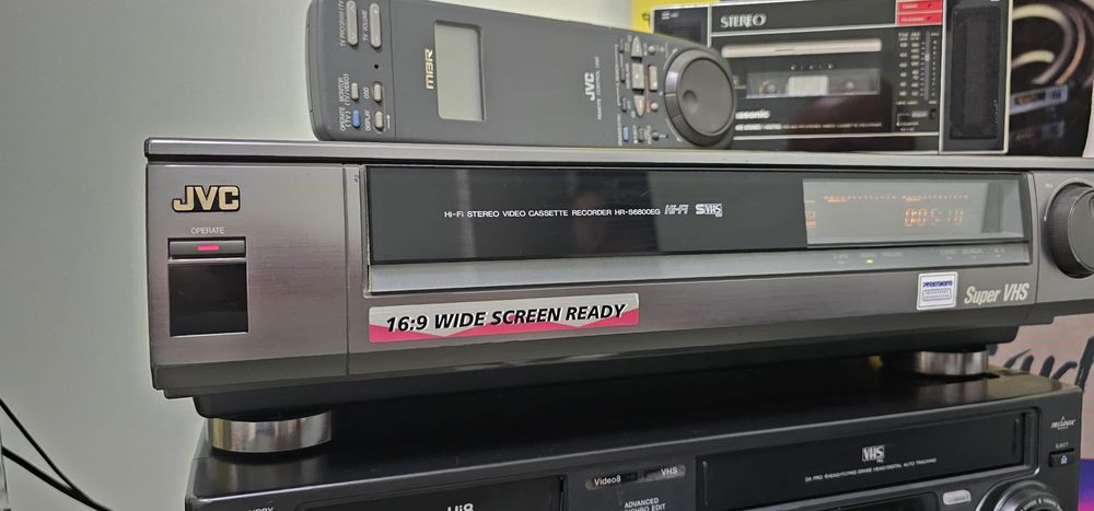 Video Recorder JVC HR-S 6800 eg/Telecomanda