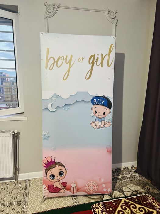 Плакат для гендер пати boy or girl