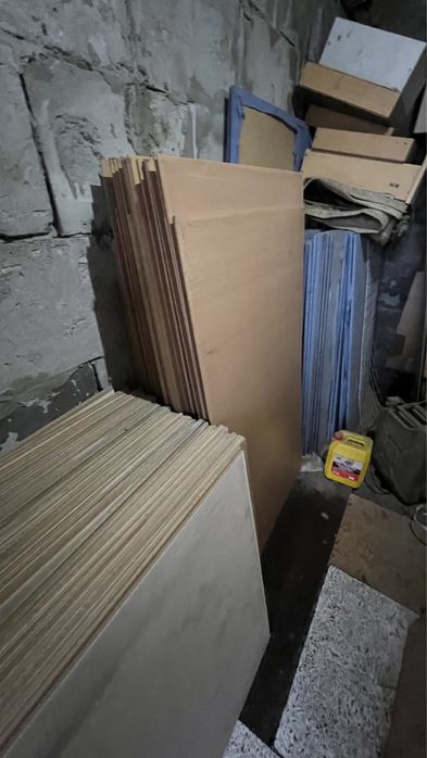 Продам ДМП фанеры бу размер