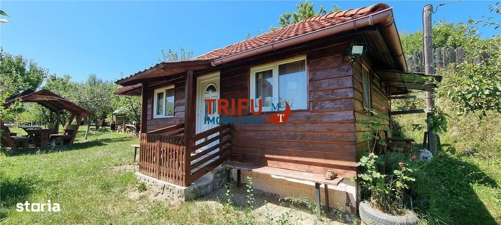 Cabana de vanzare zona Sard cu teren intravilan de 1950 mp