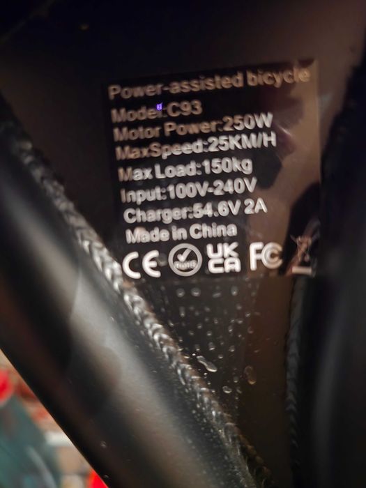 Bicicleta electrica Emoko C93 noua