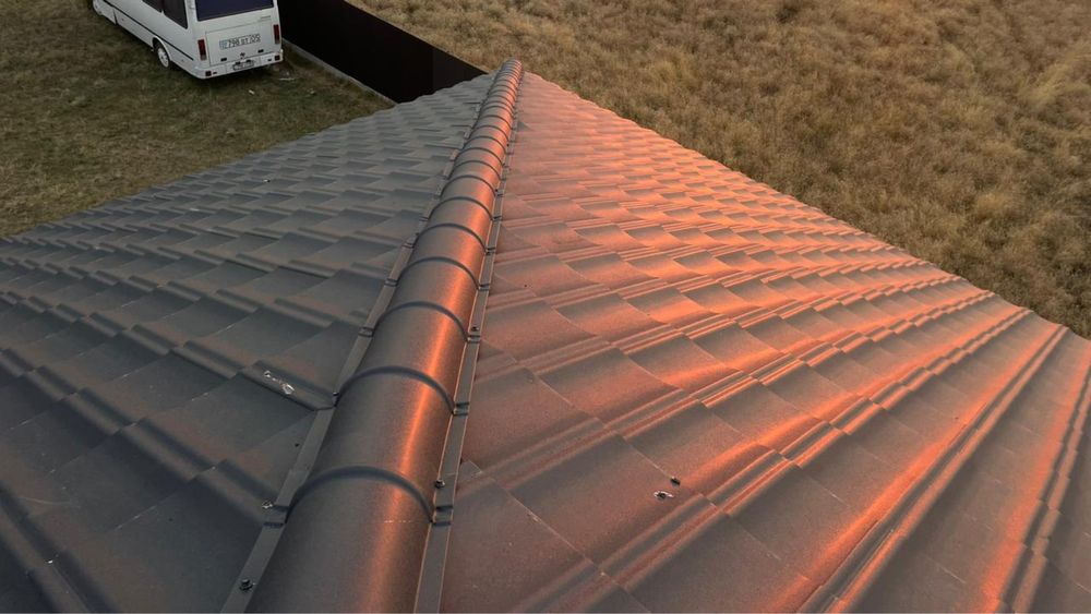 Черепица 0,45 завод Saimur