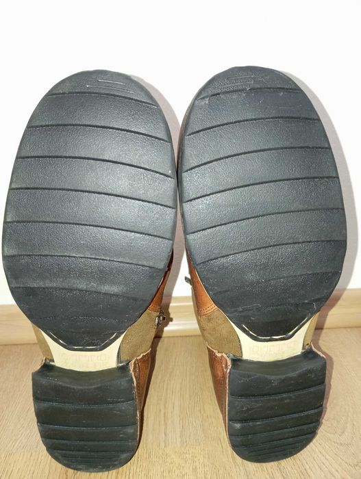 Боти от естествена кожа за моторджии, рокери ...