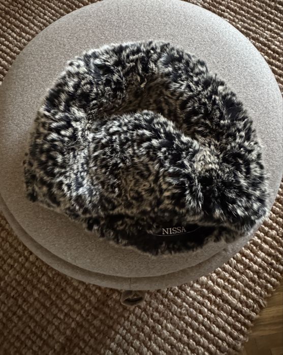 Caciula blana naturala Nissa, noua