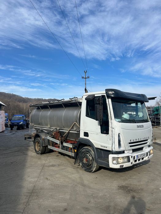 Iveco eurocargo cisterna inox cu pompa vid