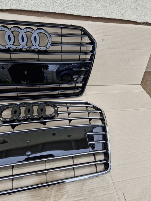 Grila centrala Audi A6 C7 facelift 2014-2018 NOUA