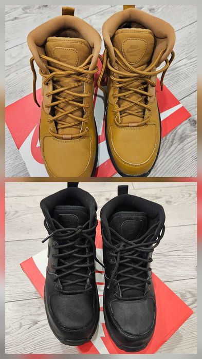 Кожени боти Nike-38