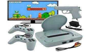 Ретро TV Конзола с вградени игри, 2 джойстика и пистолет ps4 xbox