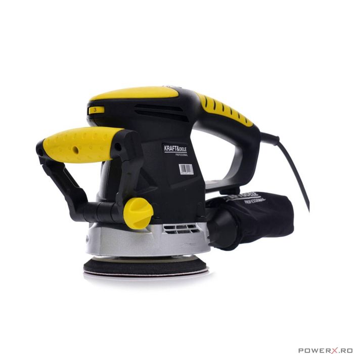 Slefuitor excentric 125 mm, reglarea vitezei in 6 trepte, putere1200