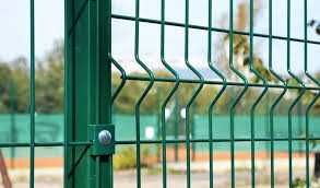 3Д сетка, калитка, заборы, столбы.