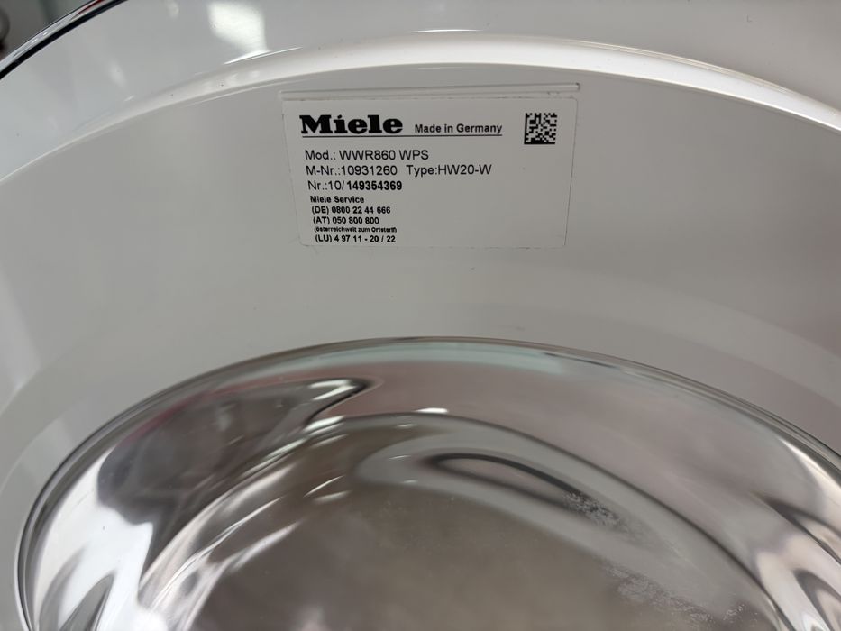 Miele WWR 860 WPS PWash2.0&TDos XL&WiFi/9 кг пералня/24 мес гаранция