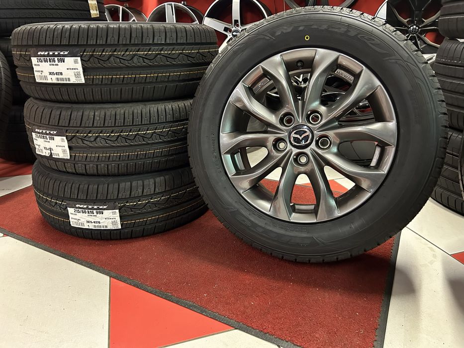 Джанти 16 цола Mazda CX3 с гуми 215/60/16 Нови Оригинални