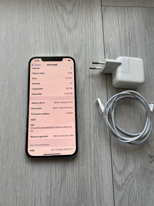 • Iphone  12  Pro Max  •