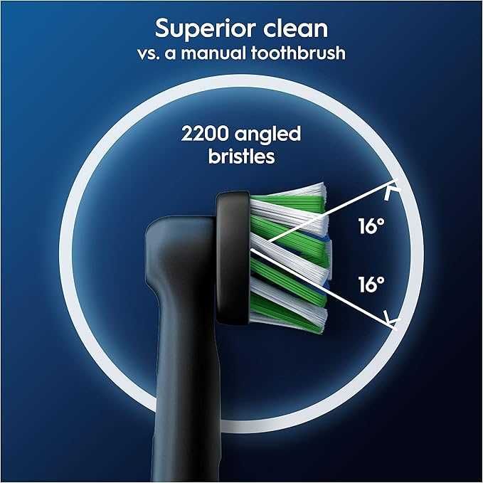 Резервни глави накрайник за Braun Oral-B CrossAction 12 бр. черни