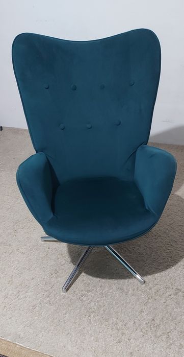 Scaun rotativ catifea
