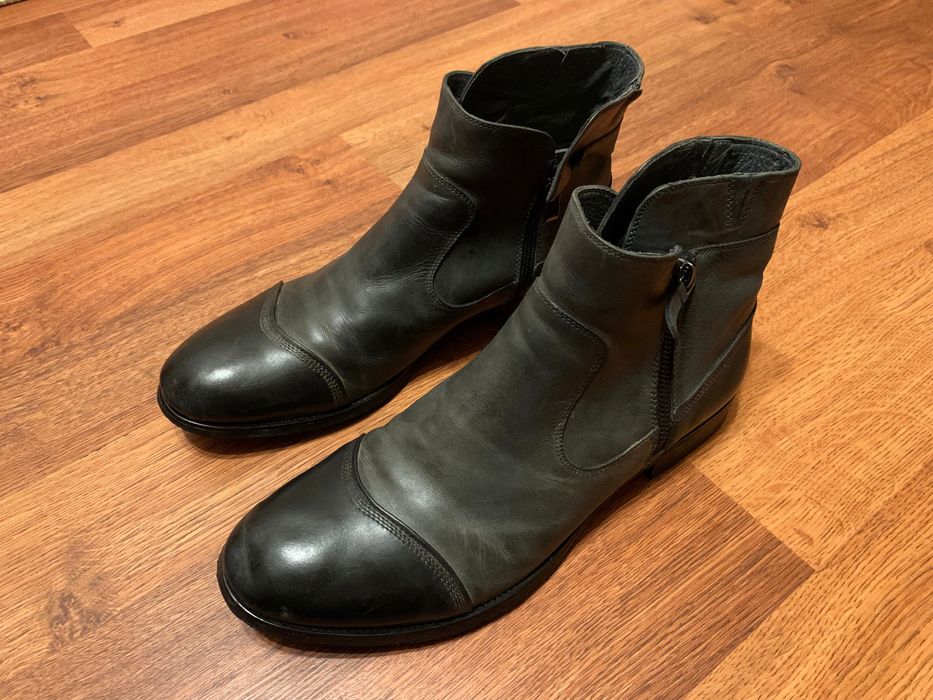 Cizme barbatesti din piele naturala