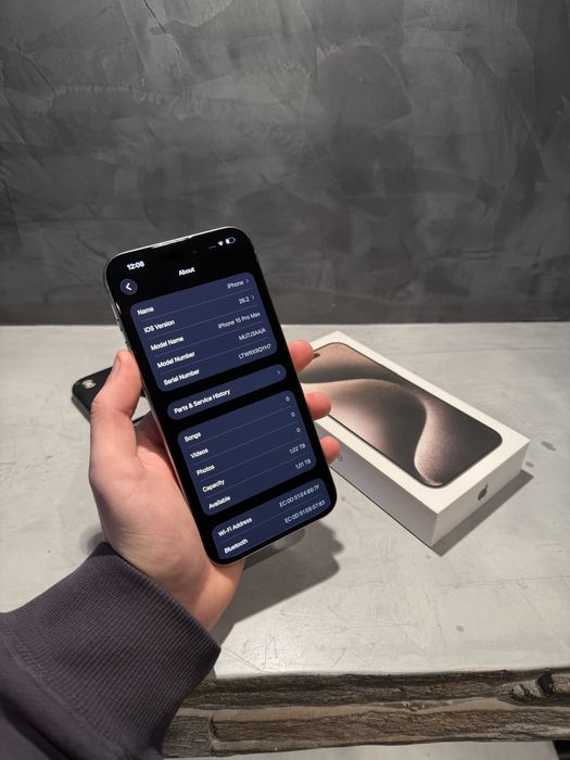 КАТО НОВ Iphone 15 Pro  Max 1TB Natural Titanium