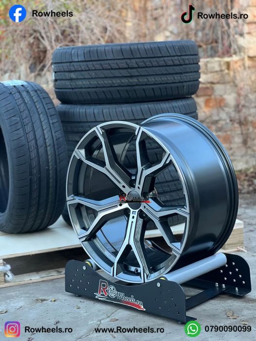 Jante BMW R21 X5 X6 E70 E71 F15 F16 F85 F86 anvelope vara/iarna 285-35-21-325-30-21
