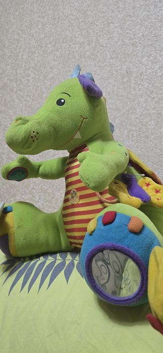 Мягкая игрушка динозаврик