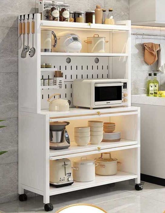 Металлические кухонные полки и шкафы / Metall oshxona polkasi va shkaf