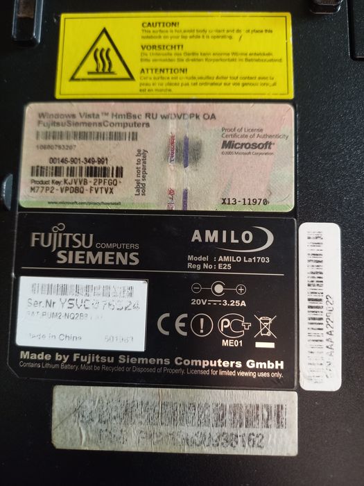 Продам ноутбук на запчасти: 3 000 тг. - Мобильные телефоны / смартфоны ...