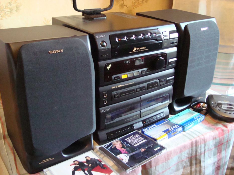 SONY FH-CX 35 HI-FI  Com.  syst. Очень РЕДКИЙ. 1995 год.