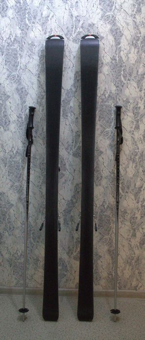 Горные лыжи Rossignol 162 см + крепления + палки