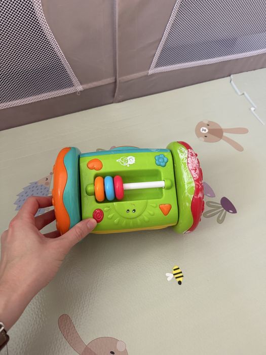 Jucarie interactiva Playgo Rotita muzicala pentru bebelusi