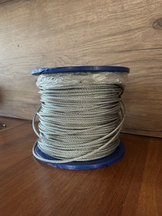 Продам Стальной трос 4 мм