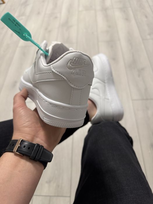 Adidasi Unisex Nike Air Force 1 Full Alb!