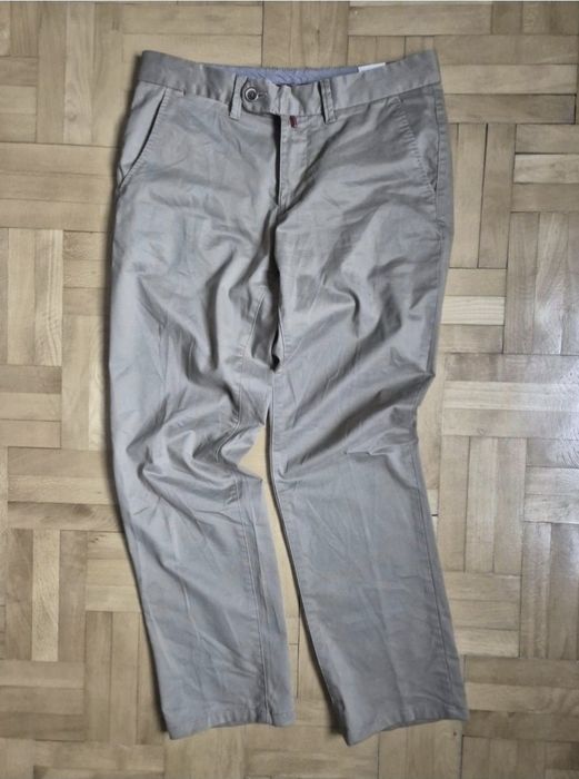 Pantaloni bărbați, chino Walbusch, Sim fit - Bumbac Supima - 48
