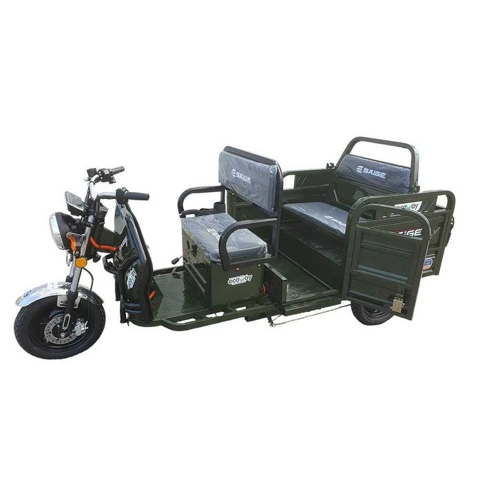 Карго триколка самосвал. Двигател – 3000W Батерия: 72V/32Ah.