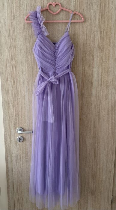 Официална рокля в цвят Лавандула, размер M-L