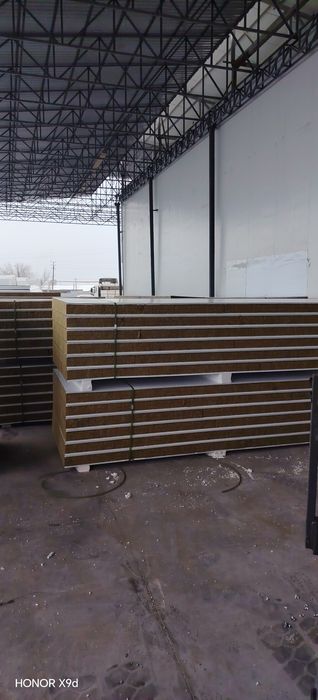 Sendvich panel. Bazalit penaplastli ishlab chiqarishish zavodi.