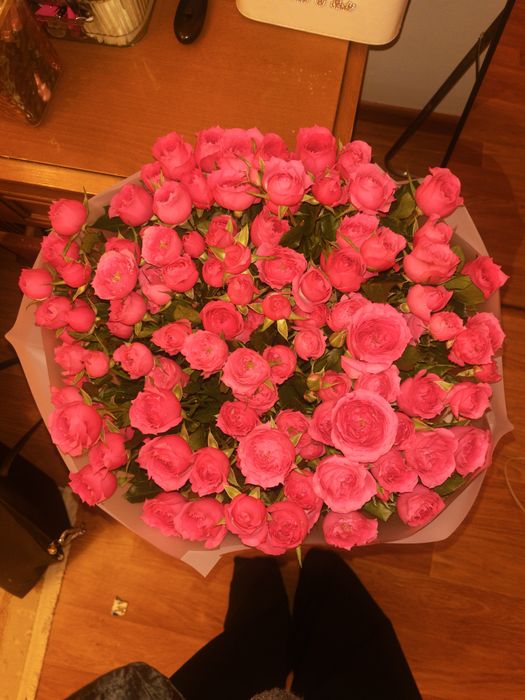 Кустовые розы нов