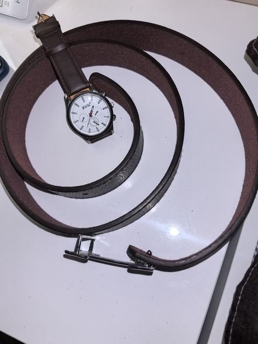 Мъжки комплект часовник и колан