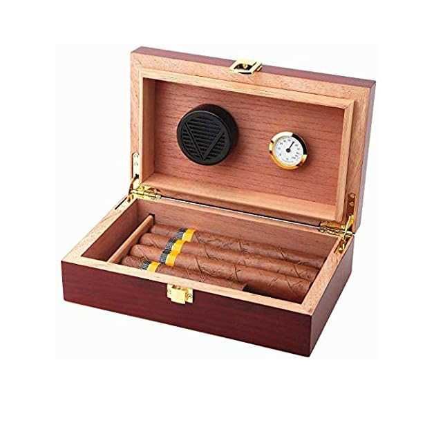 Кутия за пури хумидор кедрово дърво пура cohiba galiner цигари запалка