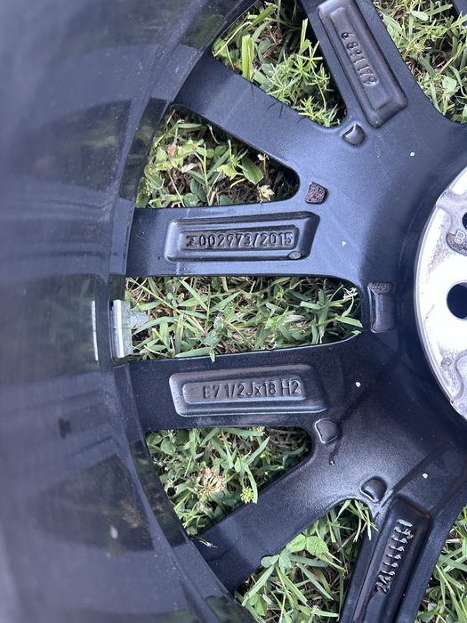 Jante OE BMW M Double Spoke 838M R18 + anvelope de vară