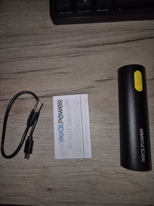 HoBa Power Bank RealPower PB-260 ALU 2600mAh - Неизползвана в кутия