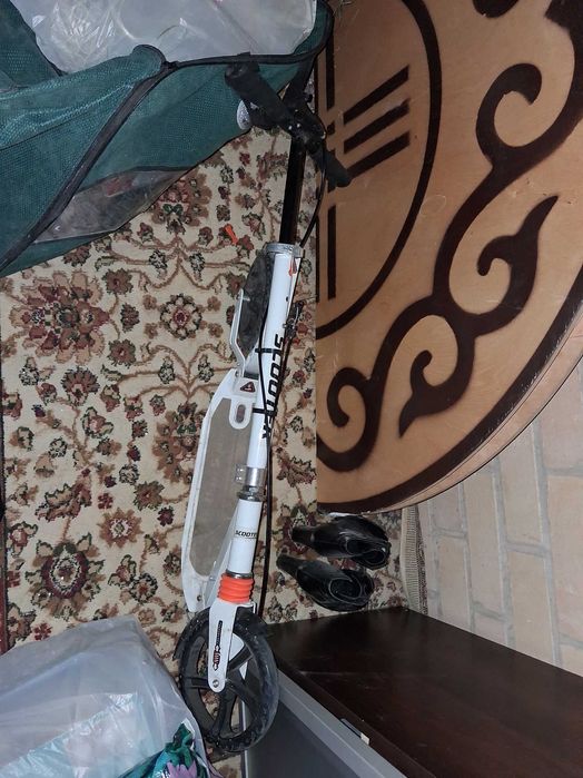 Самокат Scooter белый
