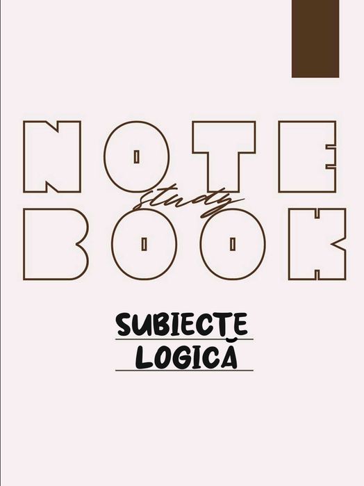 Subiecte rezolvate bac logică
