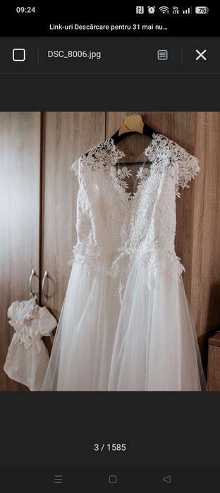 Rochie mireasă bonprix mărime mare