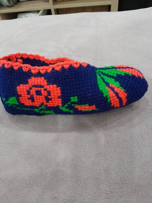 Следы вязаные, теплые