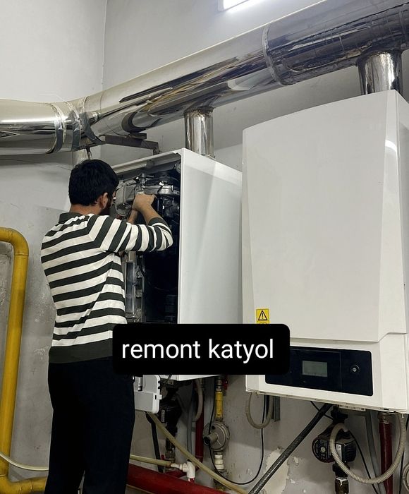 Ремонт котлов remont katyol ustasi Tashkent Toshkent