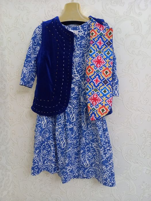 Платье  казахское