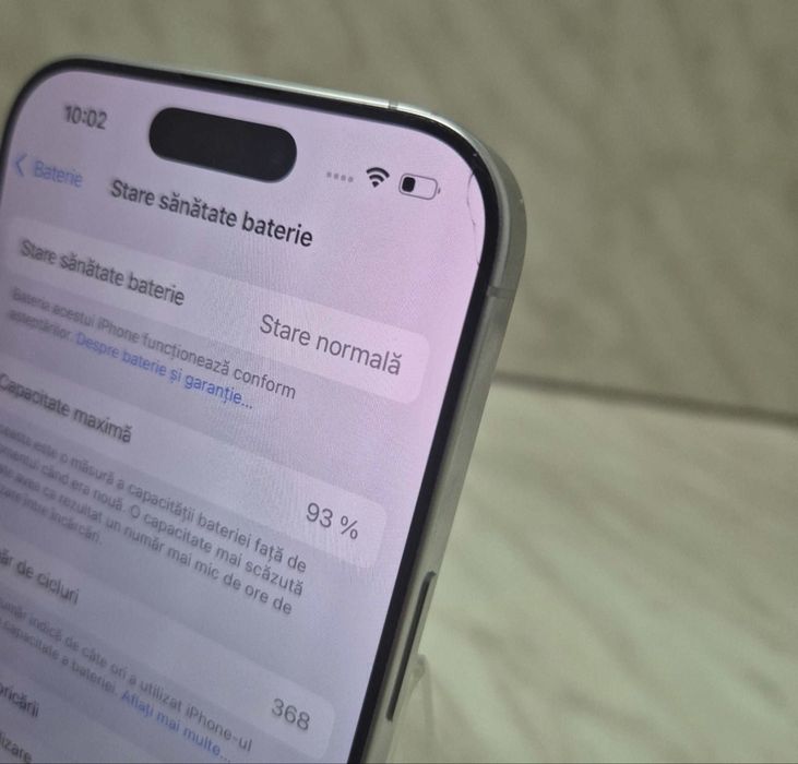 Iphone 16 Pro | White | 93% | Fisurat