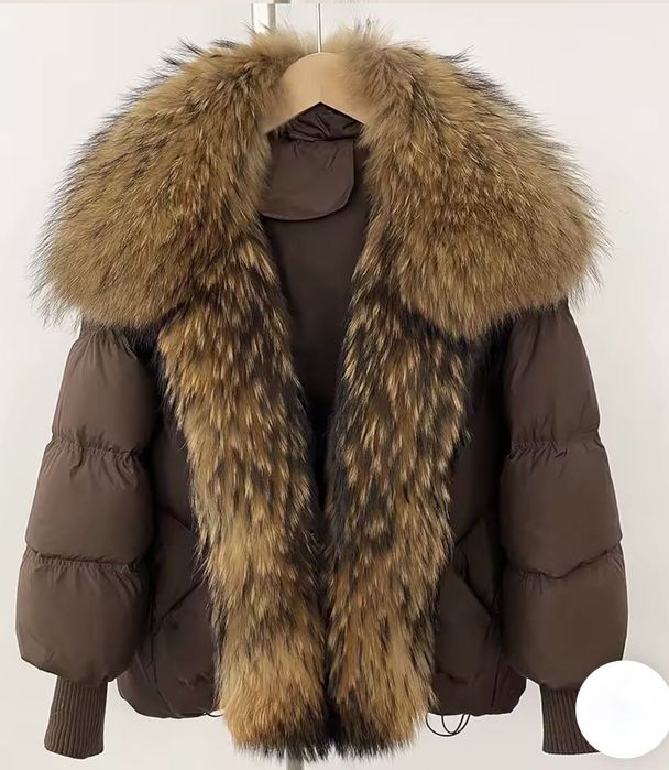 Geaca cu blana naturala