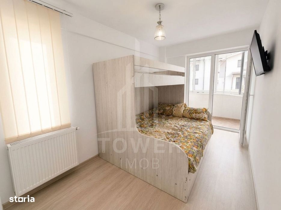 SUPER PREȚ - Apartament 3 camere cu 2 băi, 1 loc de parcare și 2 balco