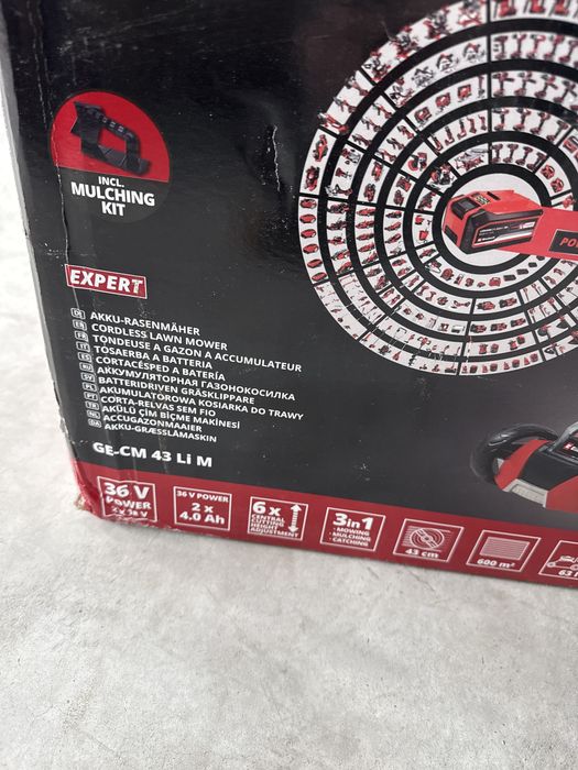 Masina de tuns iarba Einhell GE CM 43 Li M stricata