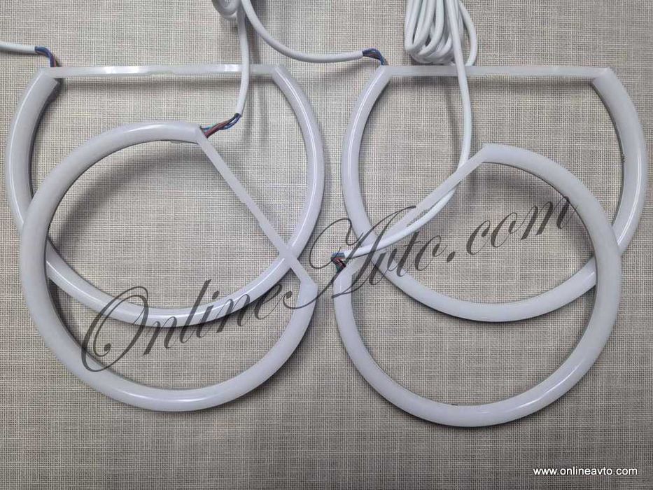 Ново! RGB Cotton LED Angel Eyes-Ангелски очи BMW E46,E39,Е36 16 цвята